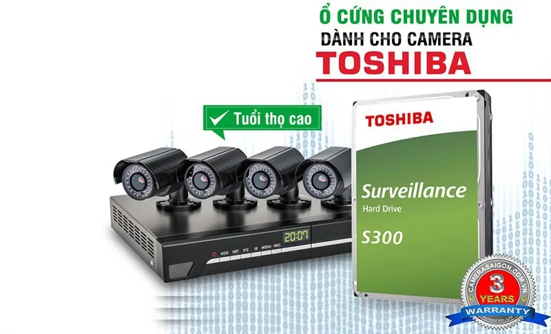 ổ cứng camera toshiba